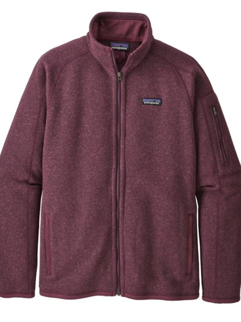 Patagonia Worn Wear Women's Better Sweater Light Balsamic Med Full Zip Fleece
